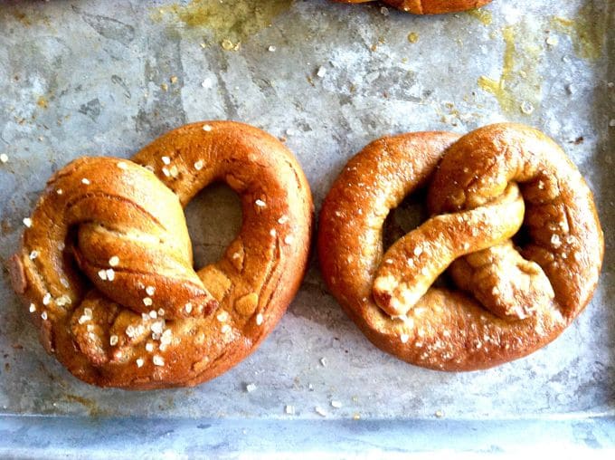 Homemade German Pretzels