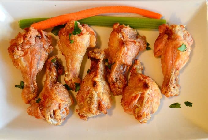 Looking for a healthy option for game day! Simple and tasty, this recipe for Baked Chicken Wings are just what you are looking for!