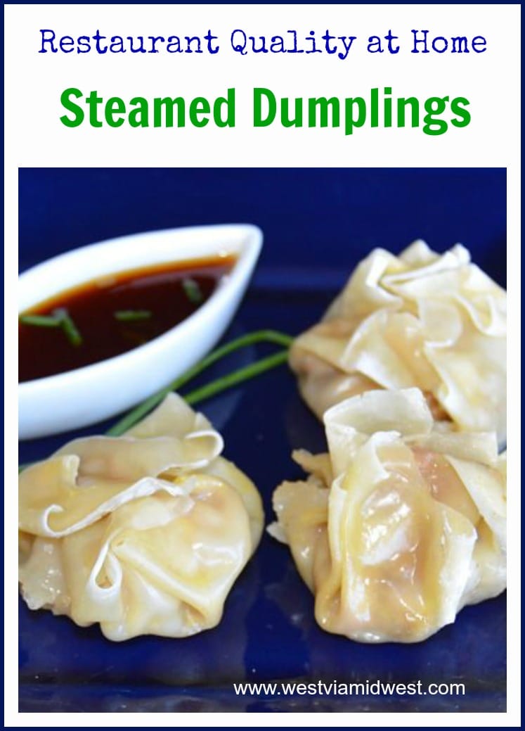 Steamed Chinese Dumplings West Via Midwest