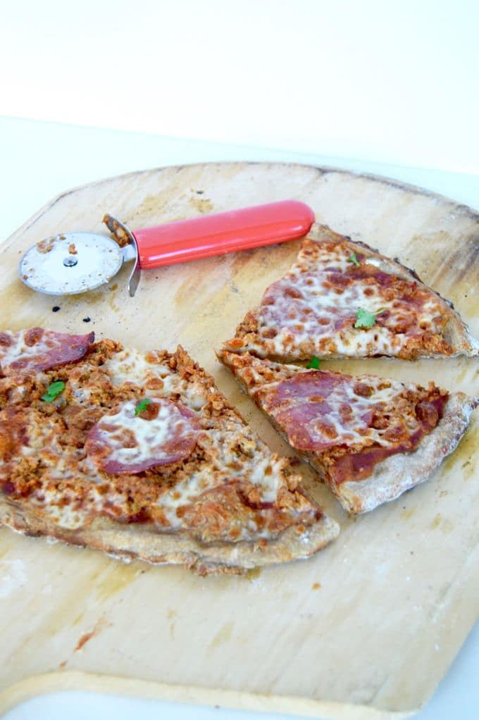 No Fail Rye Flour Pizza Crust!