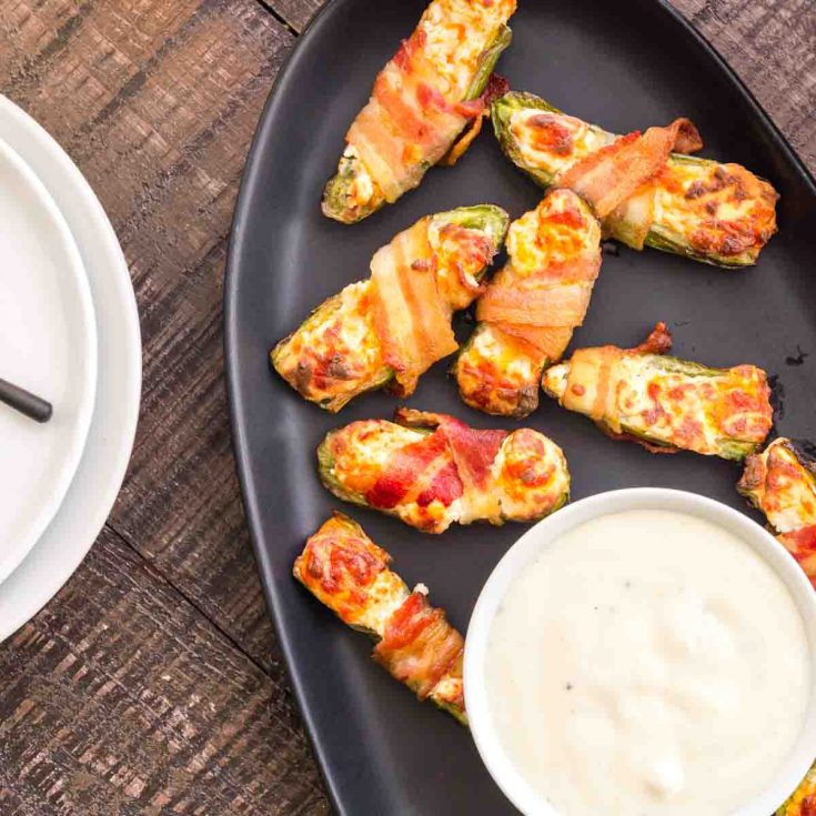 Bacon Cheese Pepper Poppers
