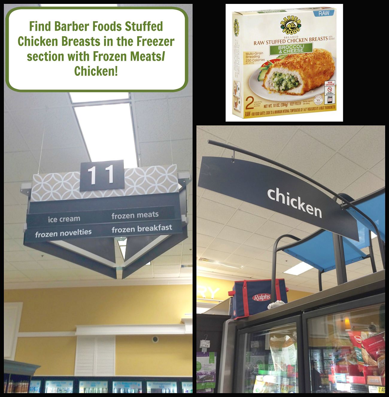 Barber Foods Stuffed Chicken Breast Location in Store