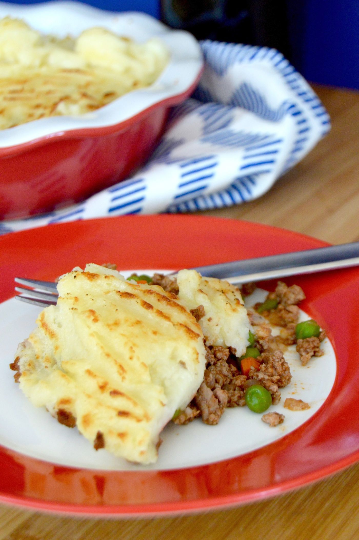 Cook once, eat twice. Gouda Cheesy Shepherds Pie is great to eat now and freeze some for later when you're too busy to cook. Cheesy potatoes, warm and flavorful beef in every bite this comfort food recipe will be a family favorite!