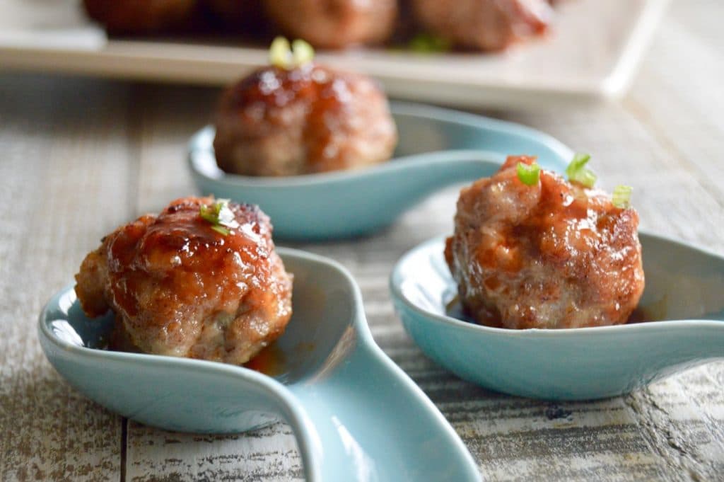 Asian Meatballs Chinese Pork Meatballs (Char Siew style) West Via