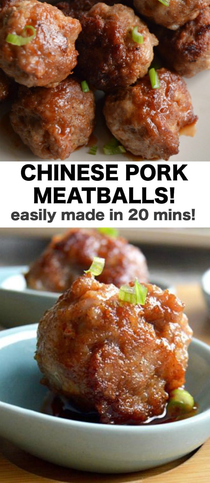 Asian Meatballs: Chinese Pork Meatballs (Char Siew style) - West Via ...