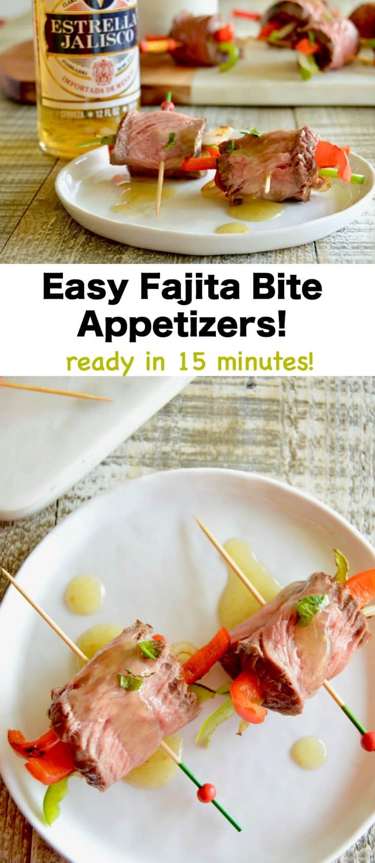 Easy Fajita Bite Appetizers West Via Midwest