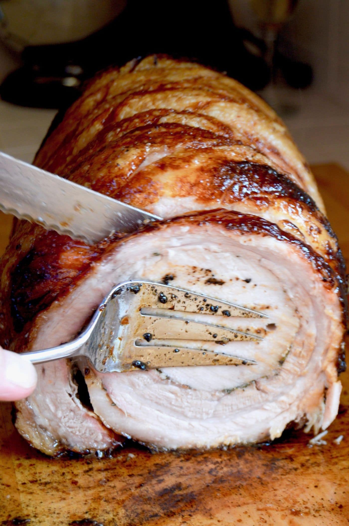 Porchetta, Crispy Pork Belly with herbs wrapped around a pork tenderloin and cooked to juicy, tender perfection.  A crazy impressive meal to your guests, but you'll know how simple it was to make!Porchetta, Crispy Pork Belly with herbs wrapped around a pork tenderloin and cooked to juicy, tender perfection.  A crazy impressive meal to your guests, but you'll know how simple it was to make!