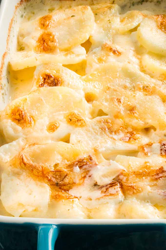 Extra Creamy, Easy Scalloped Potatoes Recipe (VIDEO) - West Via Midwest