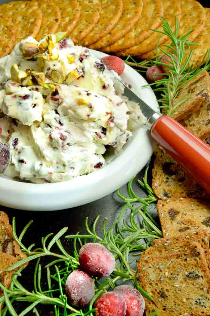 Cranberry Orange Cream Cheese Dip For Crackers - West Via Midwest