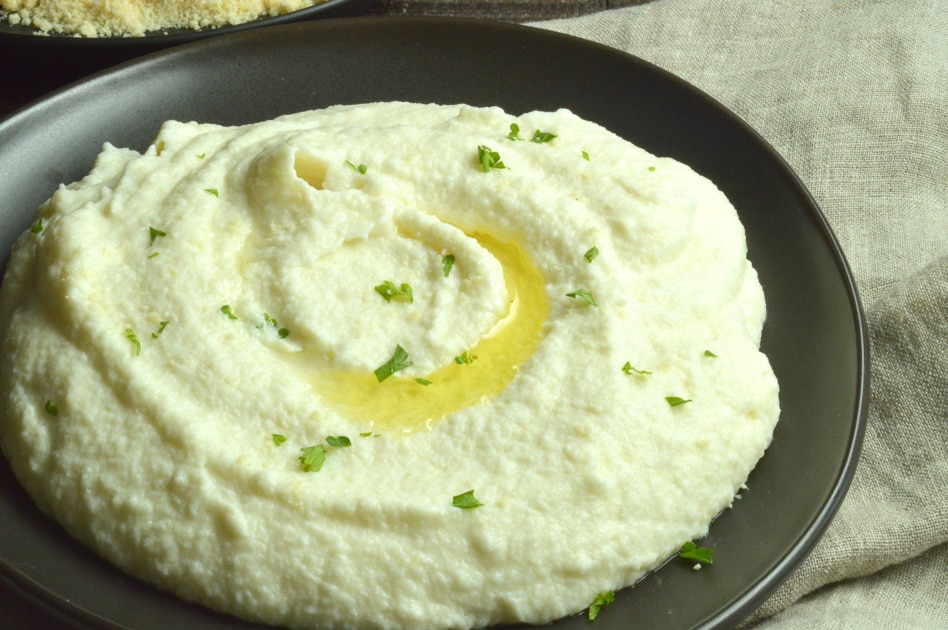 Healthy Creamy Cauliflower Puree West Via Midwest
