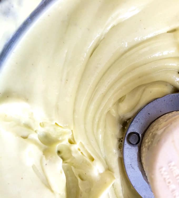 Creamy Mayo in food processor