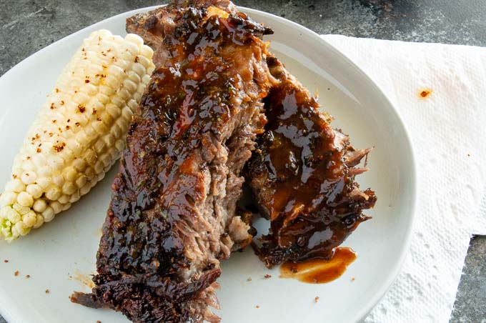 BBQ Beef Ribs: Fall off the bone tender!