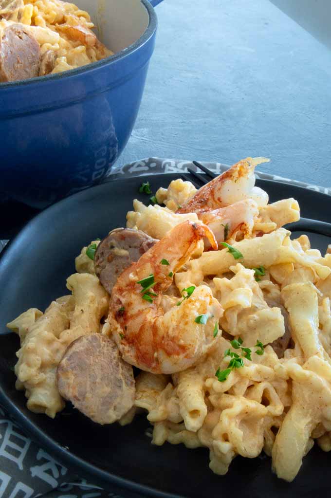 Cajun Shrimp Mac and Cheese [Video] West Via Midwest
