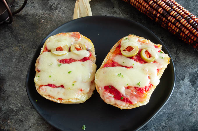 Mummy Cheese Bread: Halloween Food Ideas