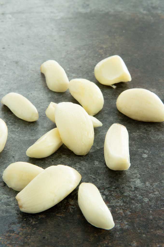 garlic peeled