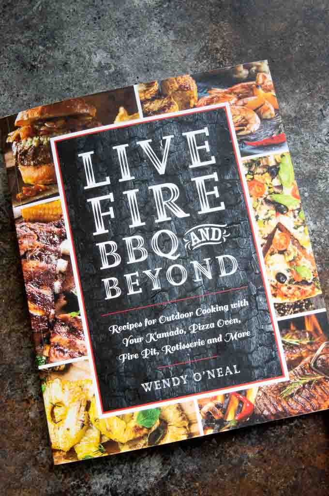 Cover of book Live Fire BBQ & Beyond by Wendy O'neal