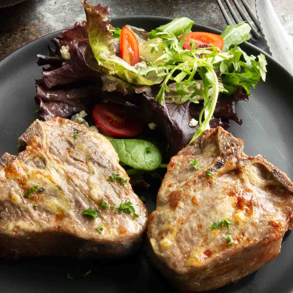 How to cook Lamb Chops in an AIr Fryer - West Via Midwest