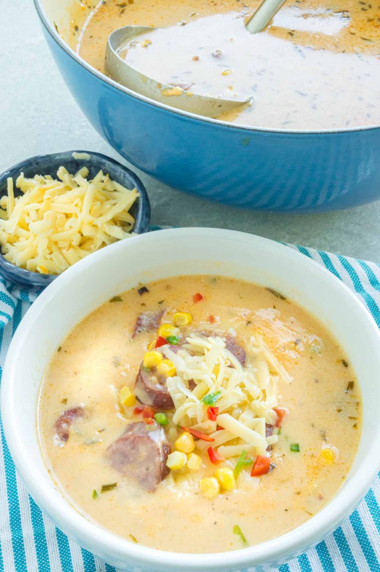 Bratwurst Corn Chowder West Via Midwest
