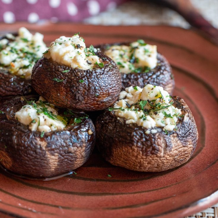 Image for Feta Stuffed Portabella Mushrooms