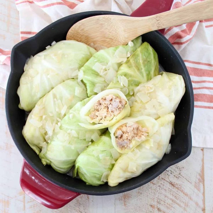 Image for Pork & Sauerkraut Cabbage Rolls