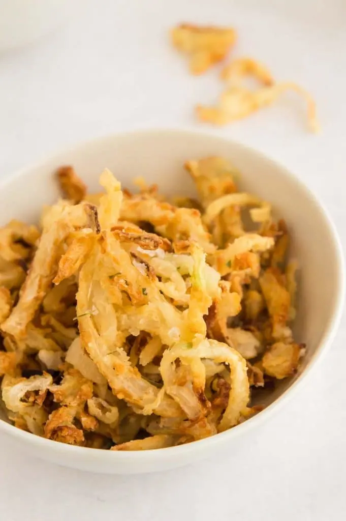 String Onion Rings French Fried Onion Rings Crispy Onion Strings