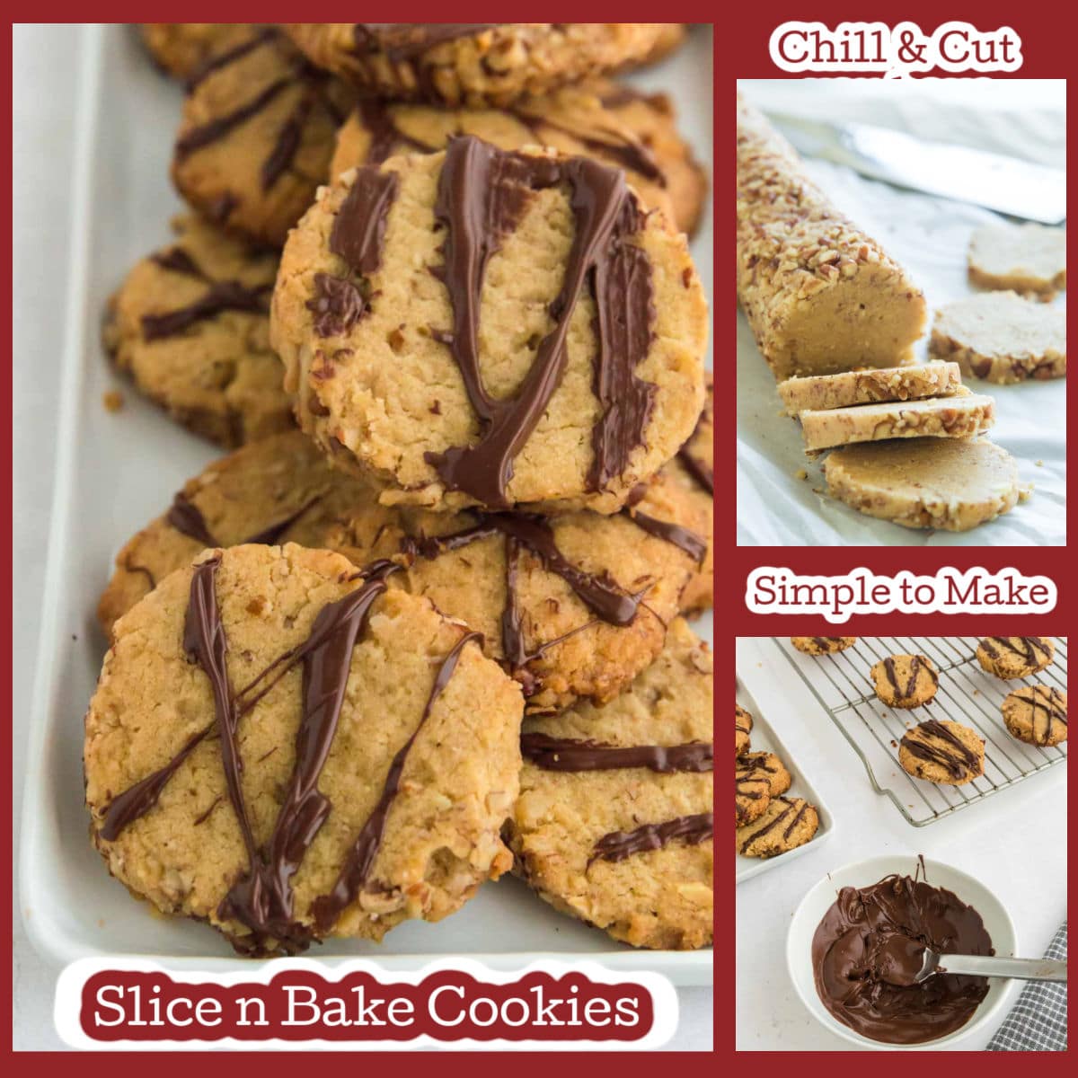 Brown Sugar Icebox Cookies (slice and bake) West Via Midwest