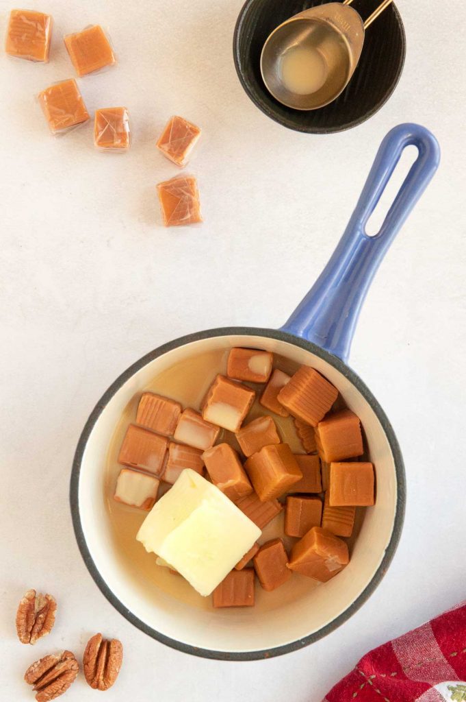 Melting Caramel in a pan