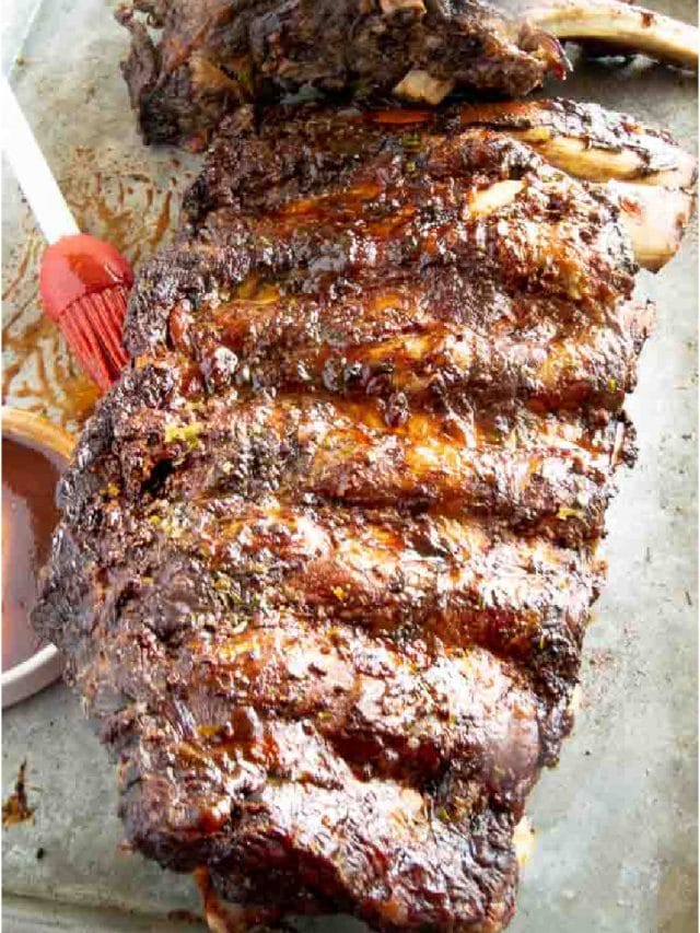 Oven Baked Beef Ribs Story