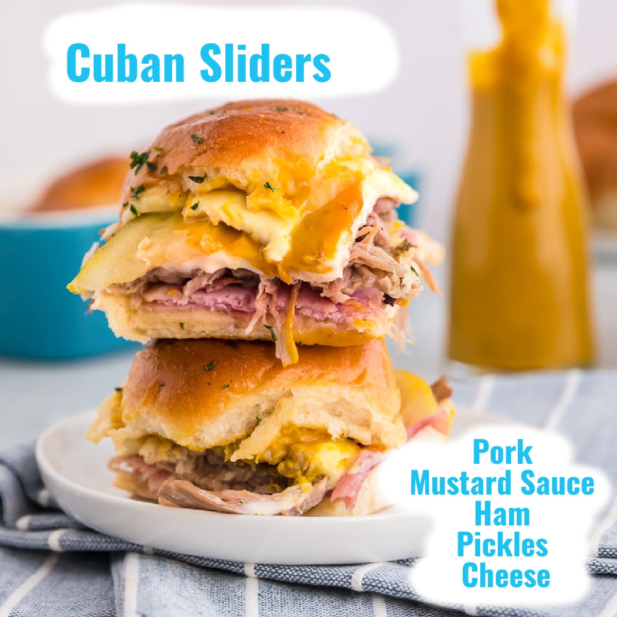 Cuban Sandwich Sliders West Via Midwest
