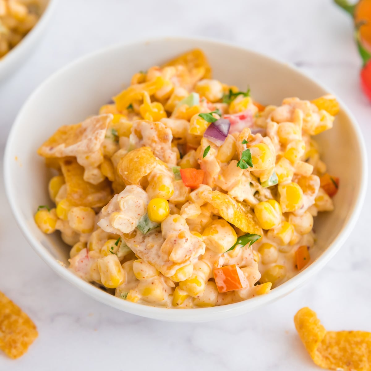 Fiesta Corn Salad with Fritos West Via Midwest