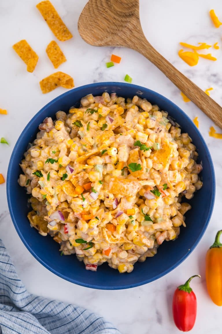 Fiesta Corn Salad with Fritos West Via Midwest