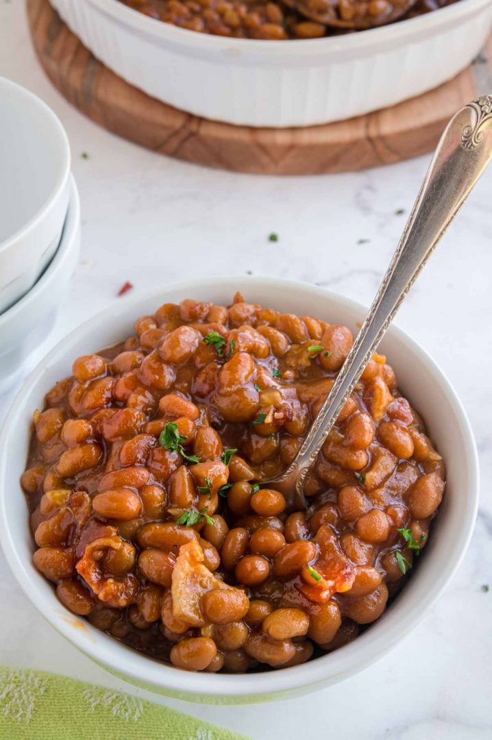 How To Make Canned Baked Beans Better BBQ Side Dish West Via Midwest