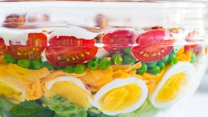 Pea Salad- 7 Layer Salad Pea Salad- 7 Layer Salad