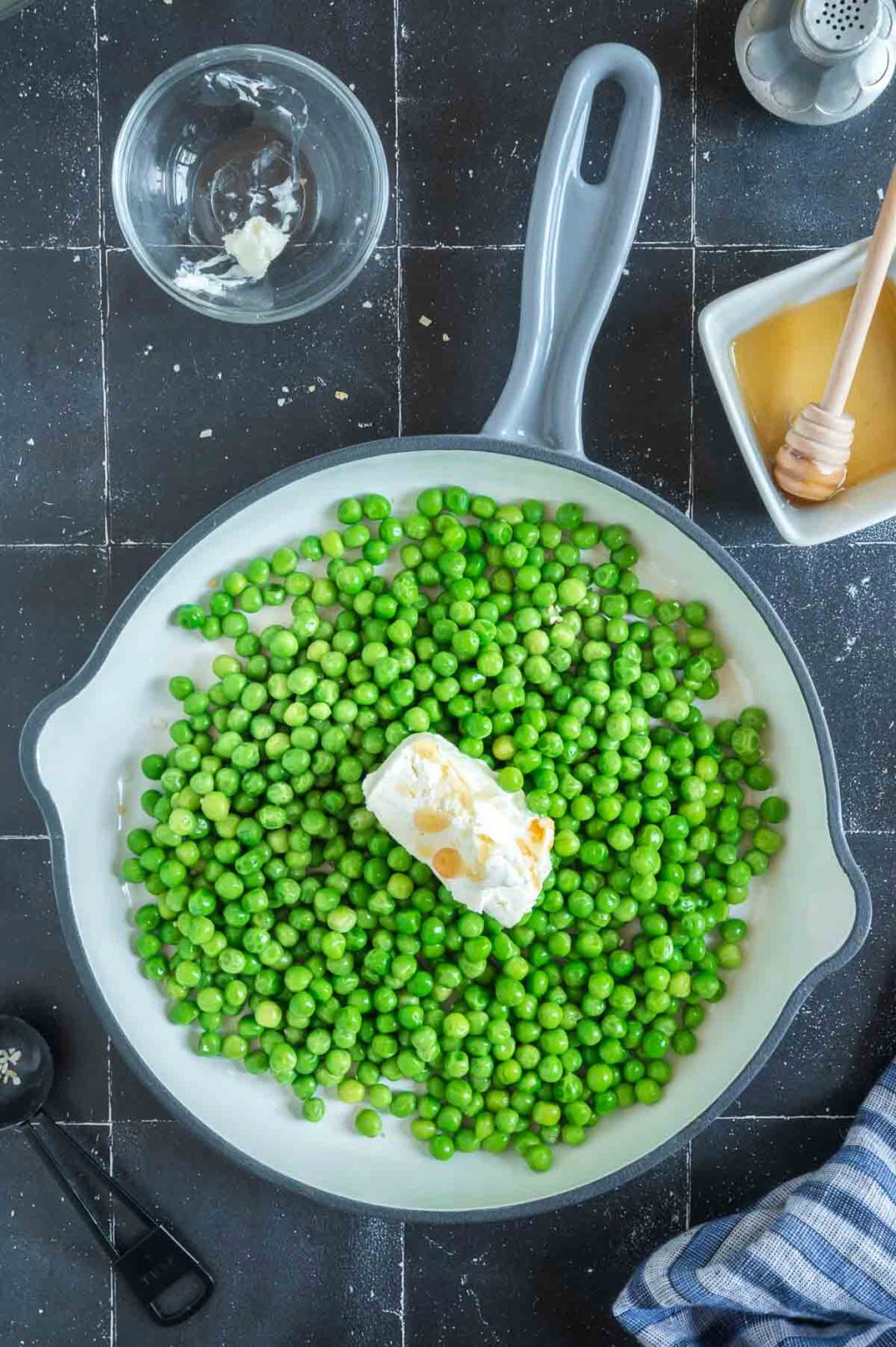 20 minute Honey Butter Peas West Via Midwest