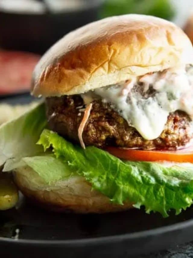 Greek Lamb Burgers with Tzatziki Sauce: Air Fryer Recipes Story